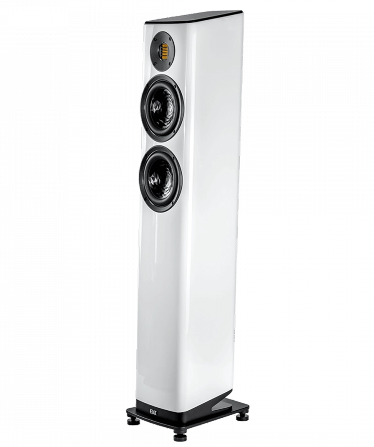ELAC Vela FS 407.2 Floorstanding Speakers – Gloss White