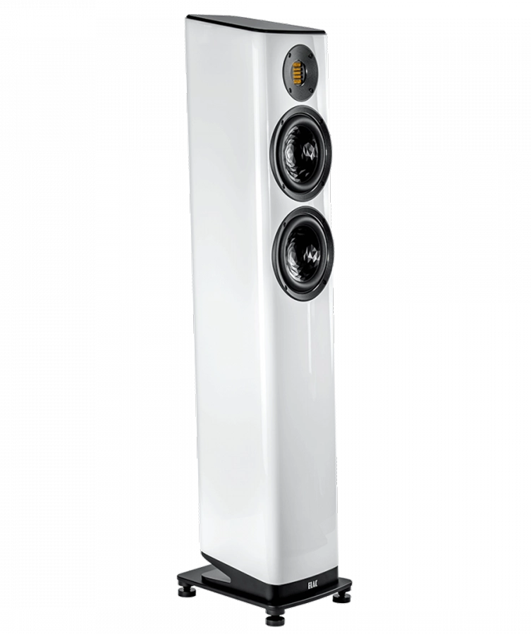 ELAC Vela FS 407.2 Floorstanding Speakers – Gloss White
