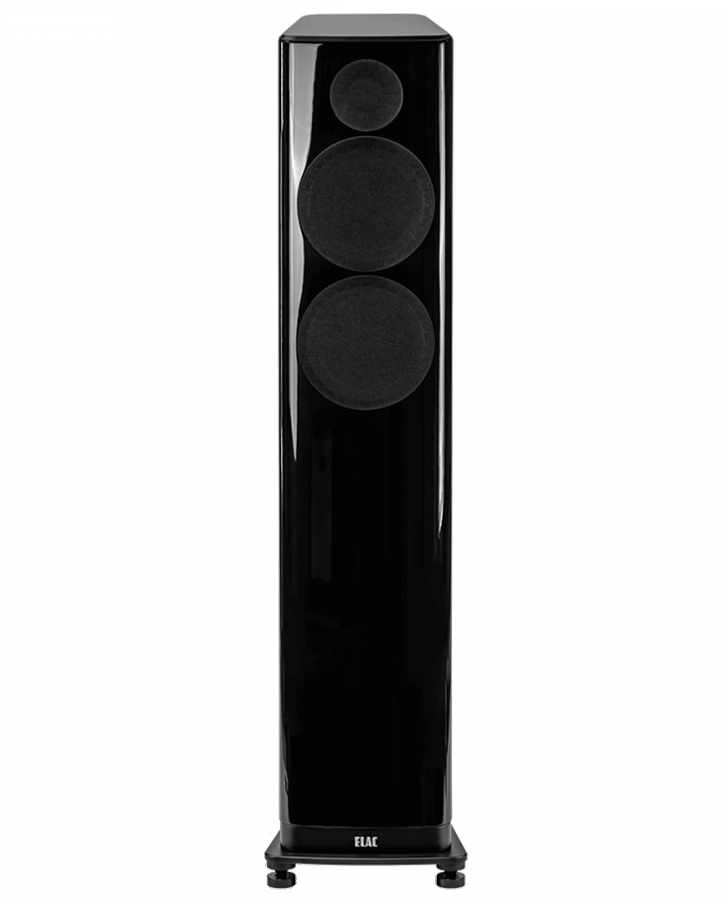 ELAC Vela FS 408.2 Floorstanding Speakers – Gloss Black
