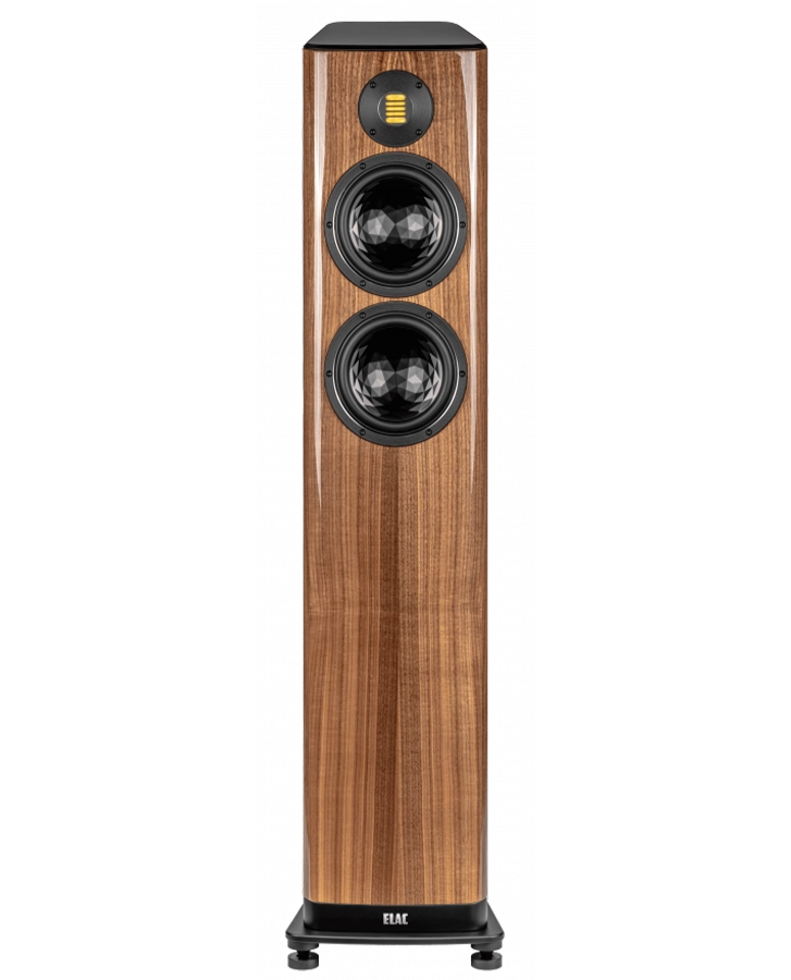ELAC Vela FS 408.2 Floorstanding Speakers – Gloss Walnut