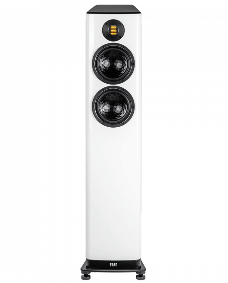 ELAC Vela FS 408.2 Floorstanding Speakers – Gloss White