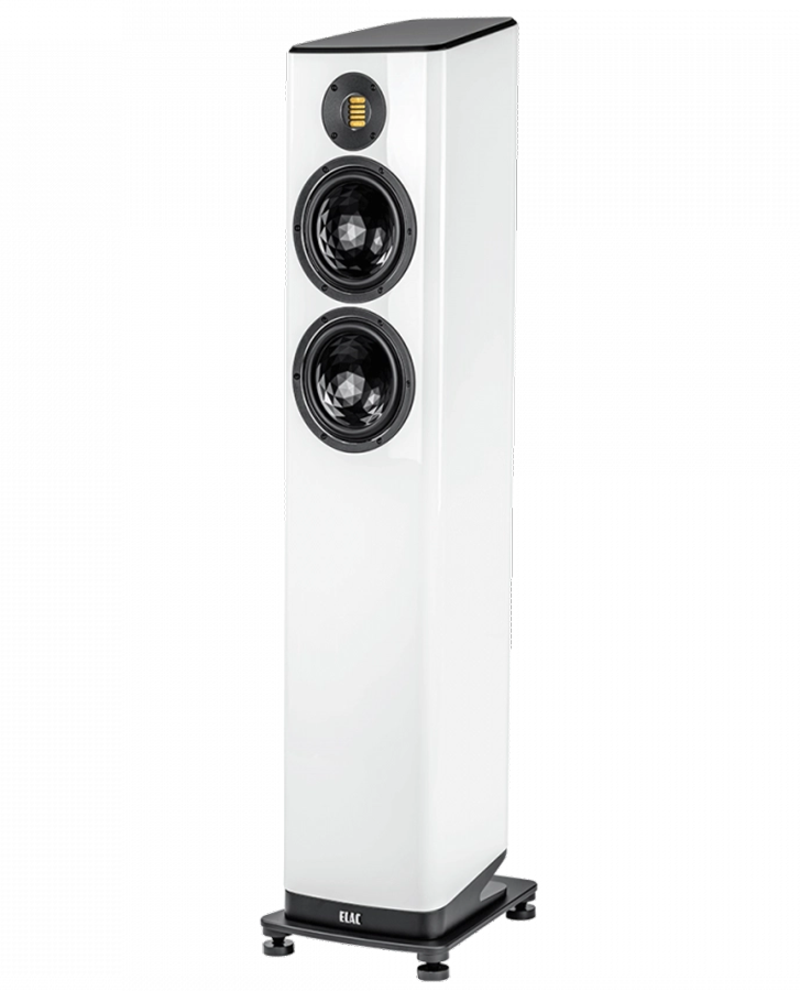 ELAC Vela FS 408.2 Floorstanding Speakers – Gloss White