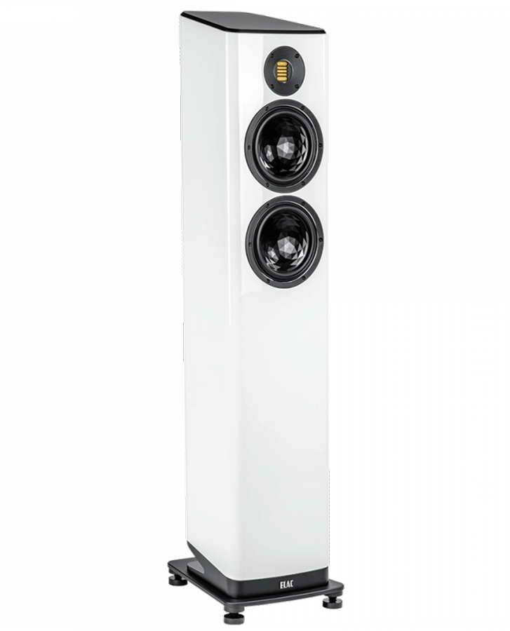 ELAC Vela FS 408.2 Floorstanding Speakers – Gloss White