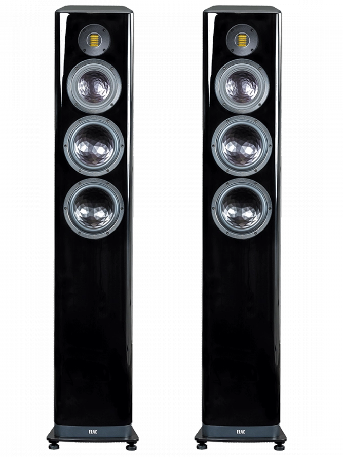ELAC Vela FS 409.2 Floorstanding Speakers – Gloss Black