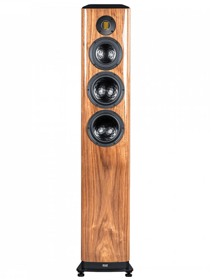 ELAC Vela FS 409.2 Floorstanding Speakers – Gloss Walnut