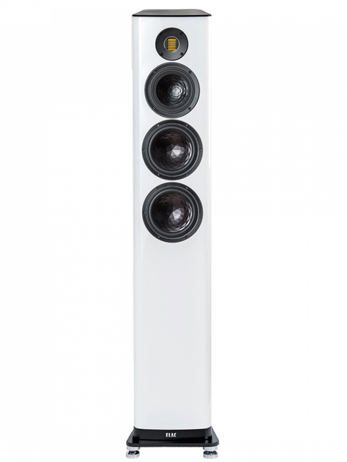 ELAC Vela FS 409.2 Floorstanding Speakers – Gloss White