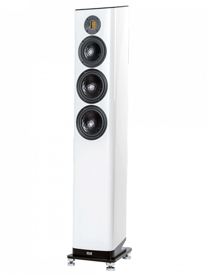 ELAC Vela FS 409.2 Floorstanding Speakers – Gloss White