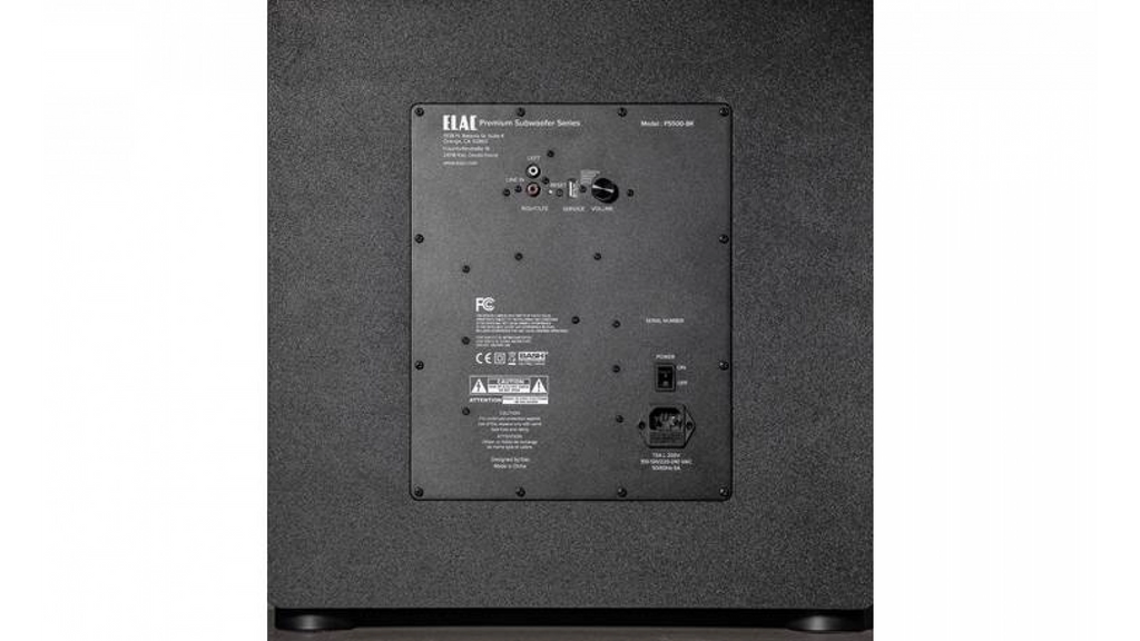 ELAC Varro PS500-BK 15" Premium Powered Subwoofer