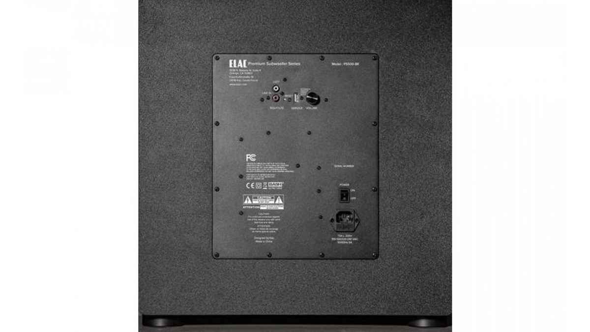 ELAC Varro PS500-BK 15" Premium Powered Subwoofer