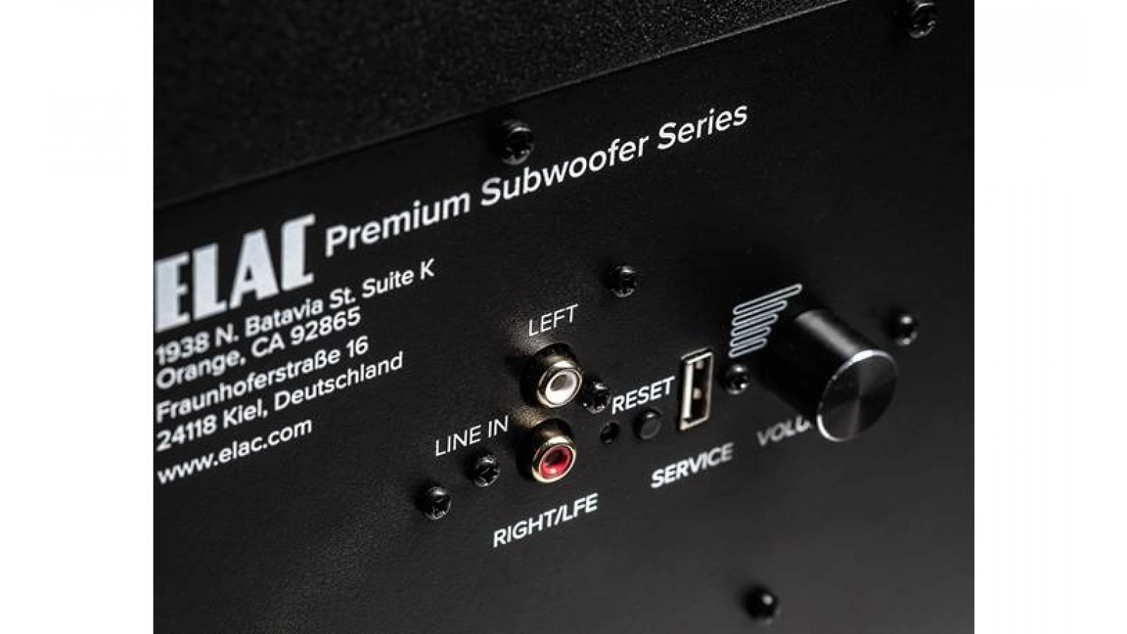 ELAC Varro PS500-BK 15" Premium Powered Subwoofer