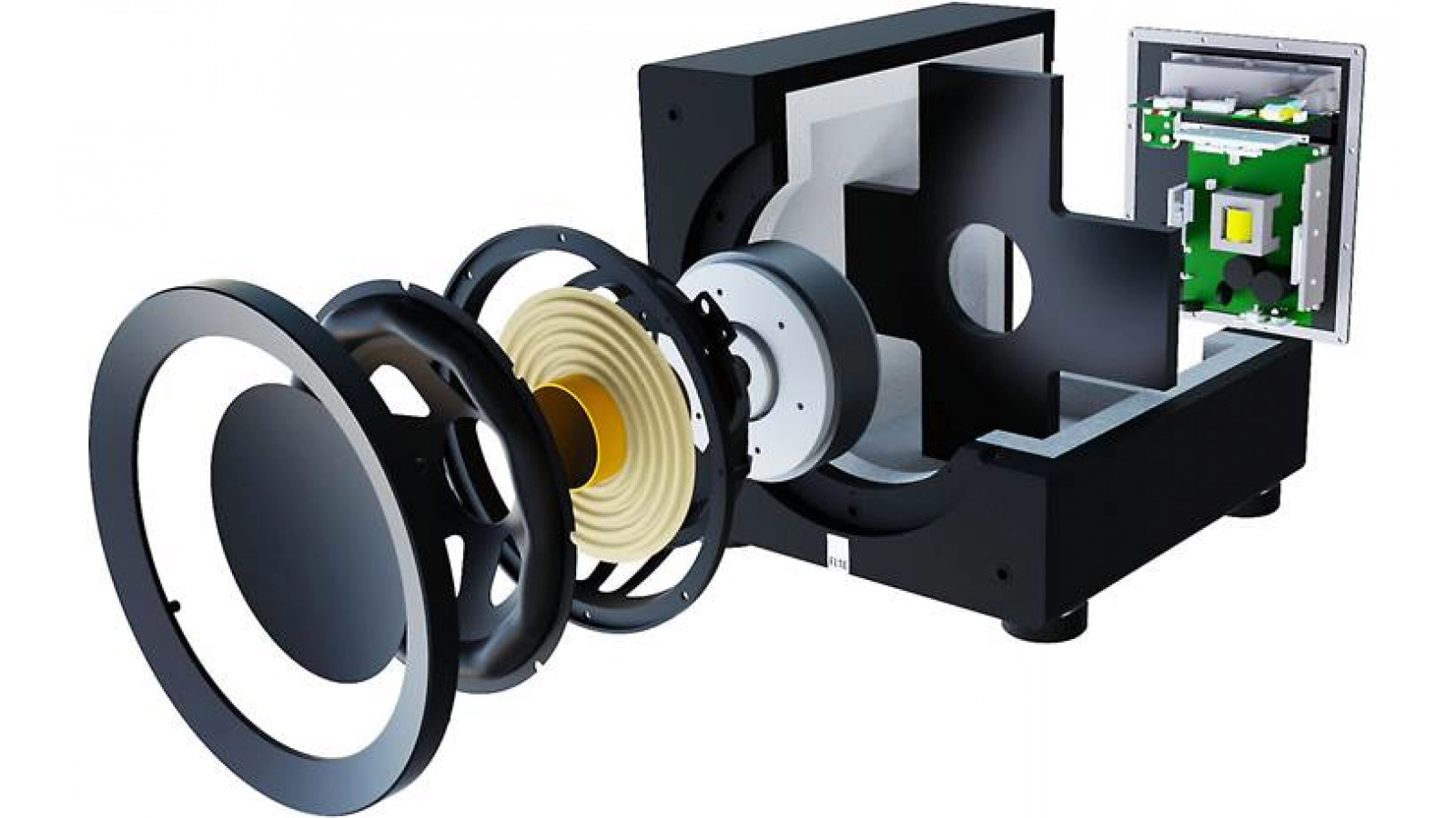 ELAC Varro RS500 10" Reference Powered Subwoofer - Satin Black