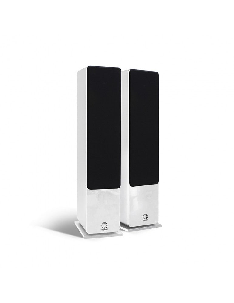 Elipson Prestige Facet 14F Floor Standing Speakers - Pair White