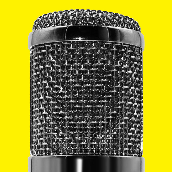 Monkey Hapa - USB Condenser Microphone - White