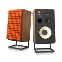 JBL L100 Classic - 12” 3-way Bookshelf Loudspeaker (Pair) - Orange