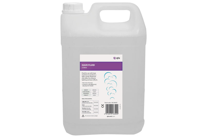 QTX Eco Haze Fluid - 5 Litre