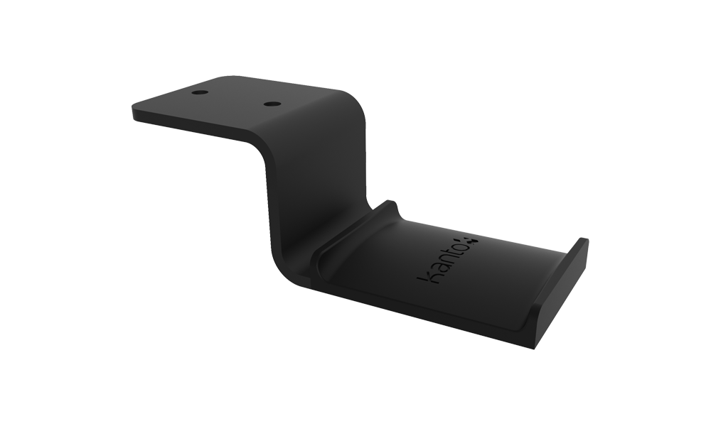 Kanto H/H - Under Desk Headphone Hook / Hanger - Black