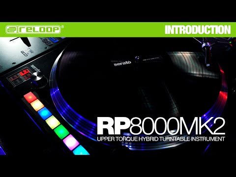 Twin Reloop RP-8000 MK2 + Reloop Elite + Reloop Ortofon Concorde Black Cartridge