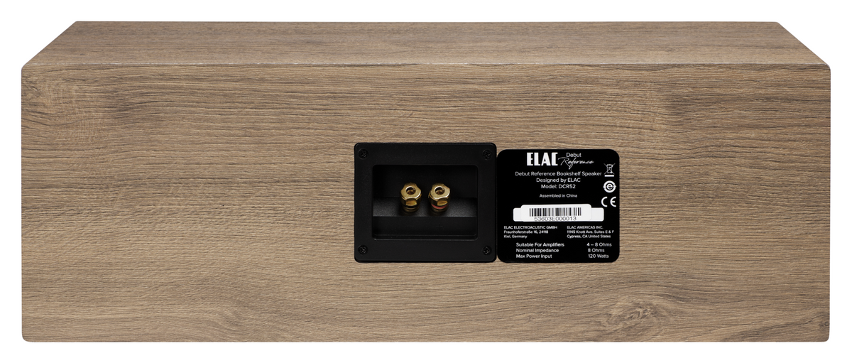 ELAC Debut Reference DCR52 – White/Light Oak - OPEN BOX