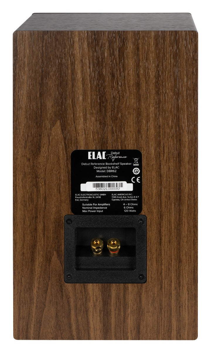 ELAC Debut Reference DBR62 – Black/Walnut