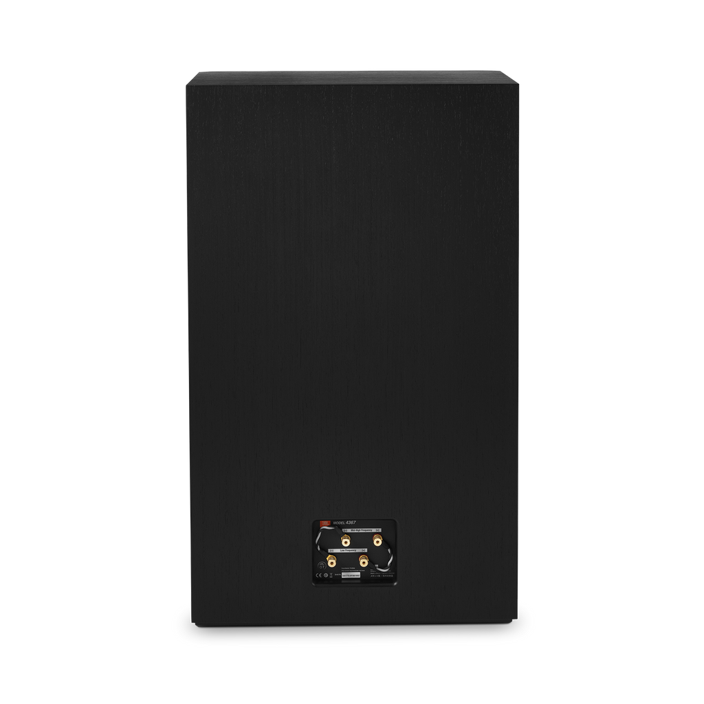 JBL 4367 - 2-way 15" (380mm) Floorstanding Loudspeaker (Single) - Black