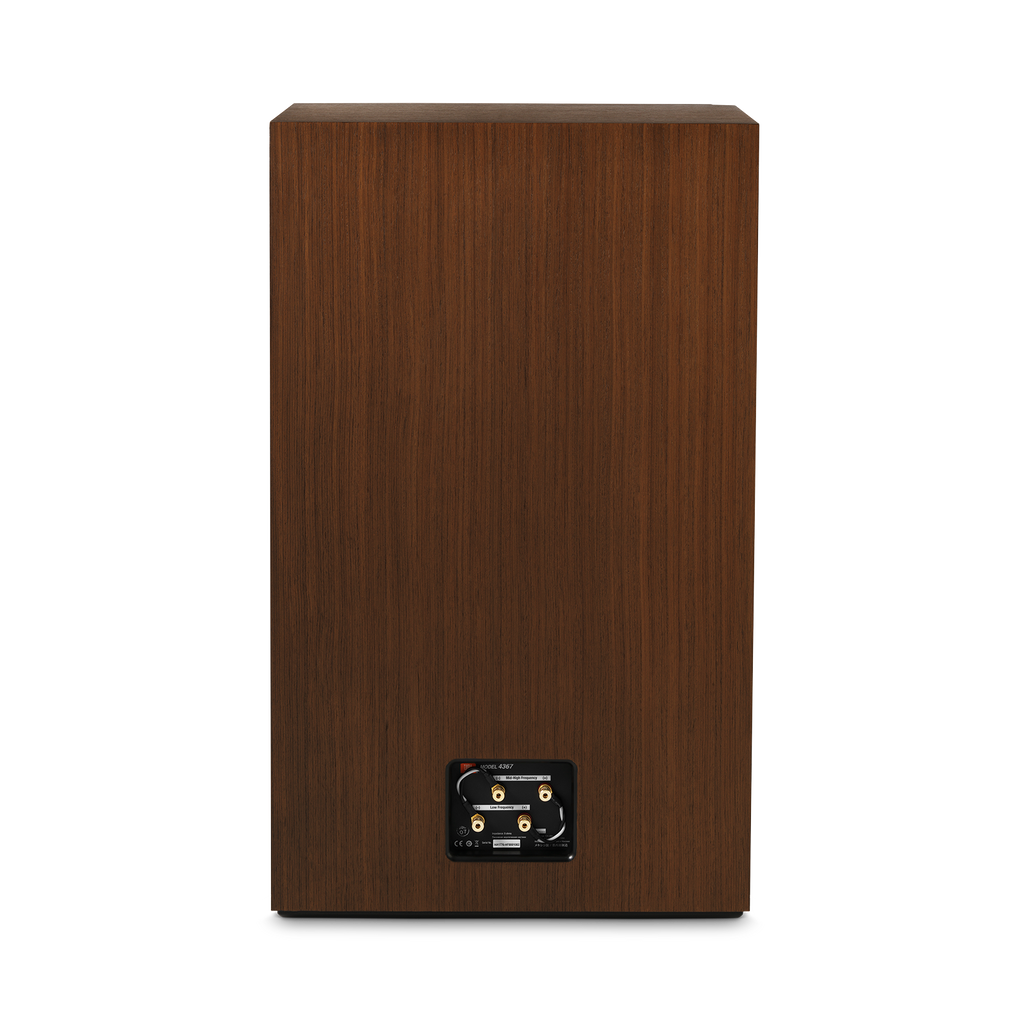 JBL 4367 - 2-way 15" (380mm) Floorstanding Loudspeaker (Single) - Walnut