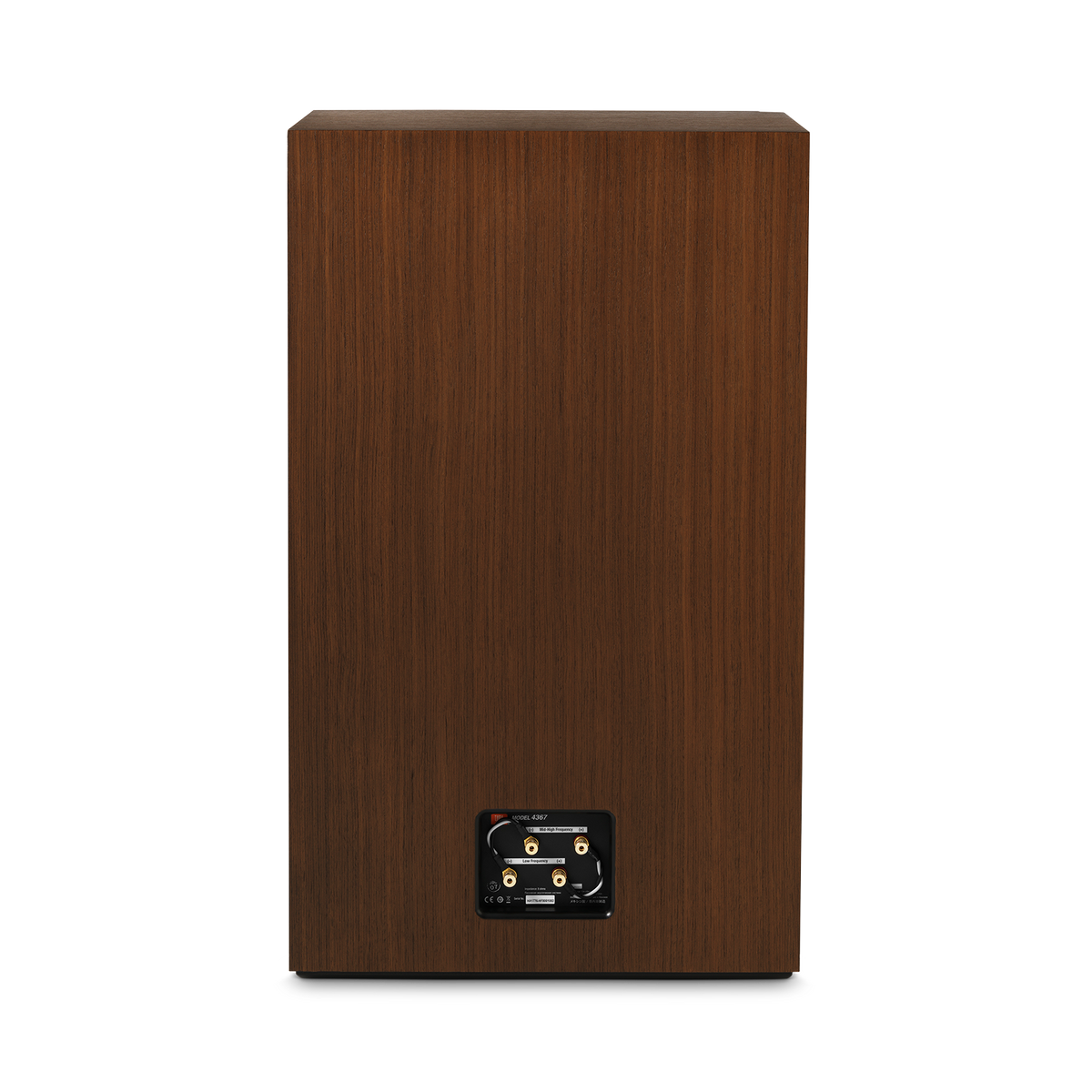 JBL 4367 - 2-way 15" (380mm) Floorstanding Loudspeaker (Single) - Walnut