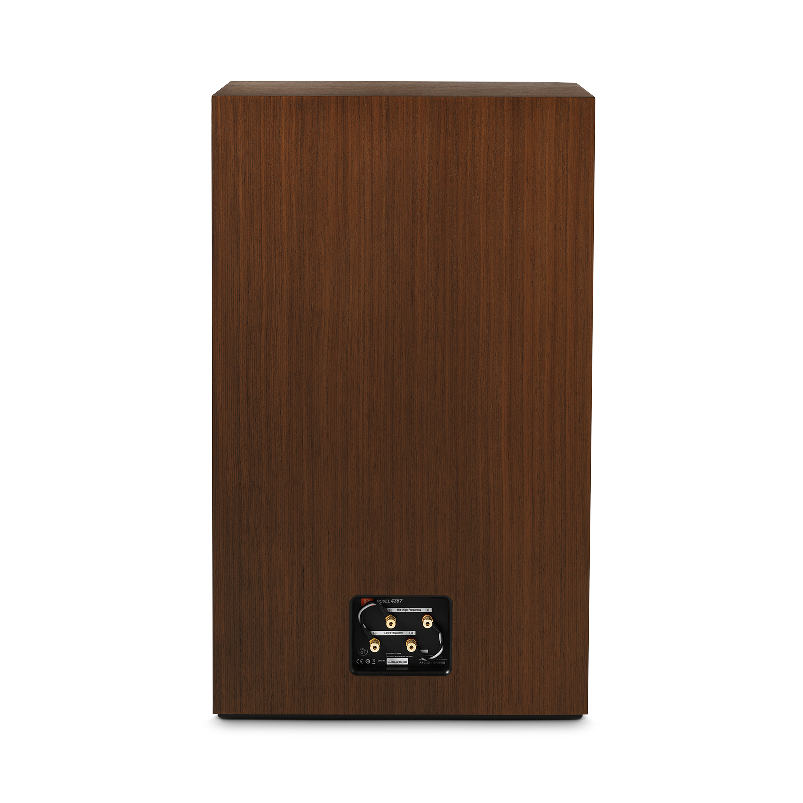 JBL 4367 - 2-way 15" (380mm) Floorstanding Loudspeaker (Single) - Walnut