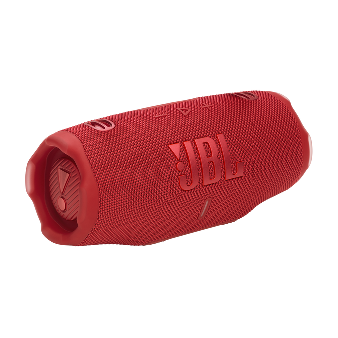 JBL CHARGE 6 - Portable Waterproof Bluetooth Speaker AI Sound Boost Auracast™ - Red - OPEN BOX