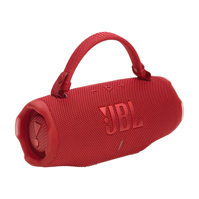 JBL CHARGE 6 - Portable Waterproof Bluetooth Speaker AI Sound Boost Auracast™ - Red