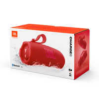 JBL CHARGE 6 - Portable Waterproof Bluetooth Speaker AI Sound Boost Auracast™ - Red