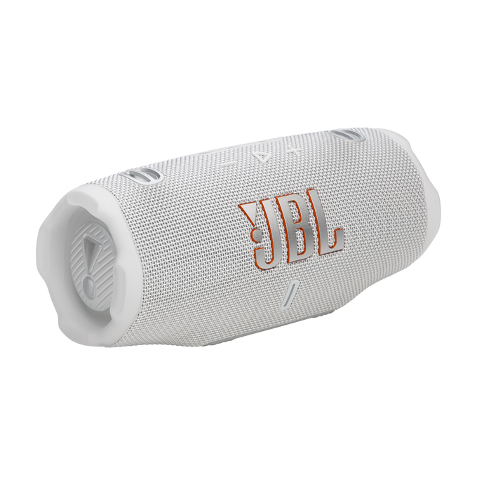 JBL CHARGE 6 - Portable Waterproof Bluetooth Speaker AI Sound Boost Auracast™ - White