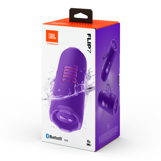JBL FLIP 7 - Portable Waterproof Bluetooth Speaker Auracast™ - Purple