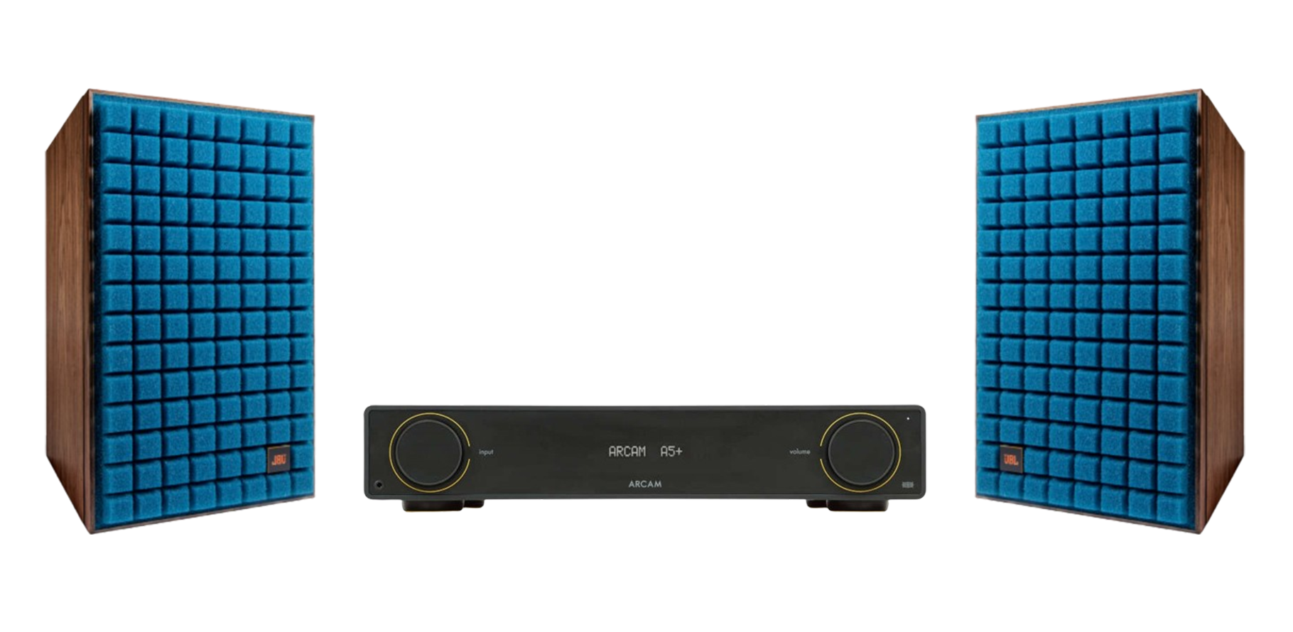 ARCAM A5+ Radia Plus Amplifier + JBL L52 Classic Speakers and 5 metres Classic 79 Strand