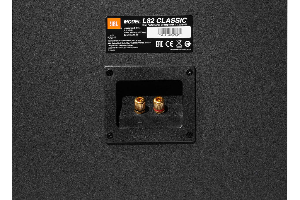JBL L82 Classic 2-Way 8-inch (200mm) Bookshelf Loudspeaker (Pair) - Orange