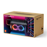 JBL PartyBox 520 – Portable Battery Powered Party Speaker with Lights