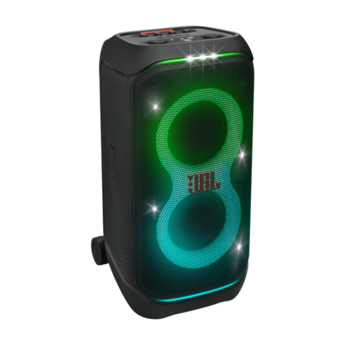 JBL PartyBox Stage 320 - Portable Bluetooth Party Speaker with Lights – Black – Refurbished Grade A+