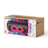 JBL PartyBox Ultimate Party Speaker Wi-Fi and Bluetooth Connectivity, IPX4 Splashproof with Built-In Lights