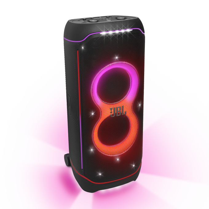 JBL PartyBox Ultimate Party Speaker Wi-Fi and Bluetooth Connectivity, IPX4 Splashproof with Built-In Lights