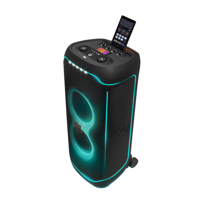 JBL PartyBox Ultimate Party Speaker Wi-Fi and Bluetooth Connectivity, IPX4 Splashproof with Built-In Lights