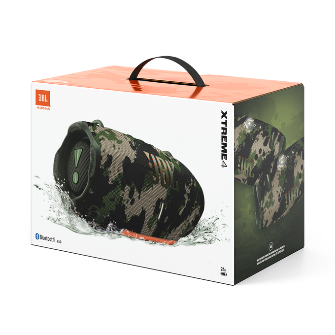 JBL Xtreme 4 - Portable Bluetooth Speaker with Shoulder Strap – Camouflage