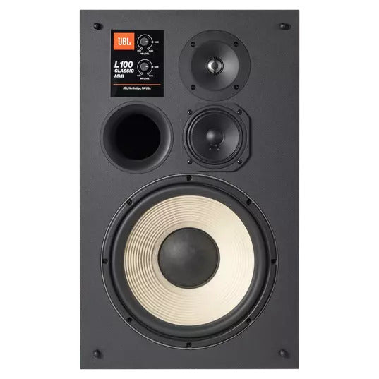 JBL L100 Classic MKII - 12” 3-way Bookshelf Loudspeaker (Pair) - Orange