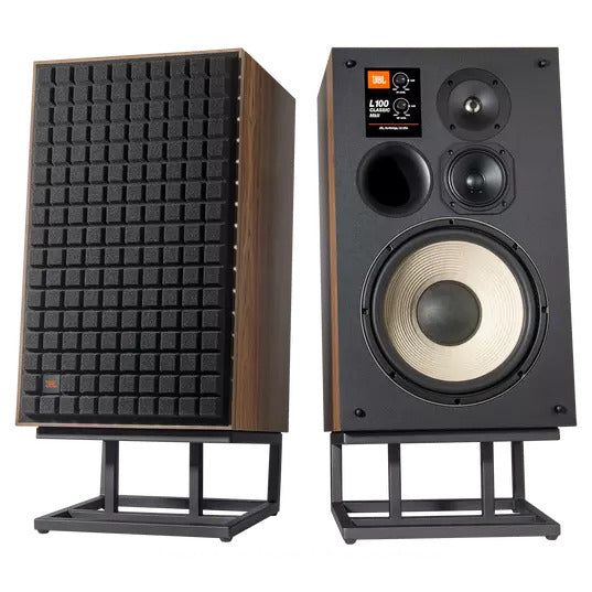 JBL L100 Classic MKII - 12” 3-way Bookshelf Loudspeaker (Pair) - Black
