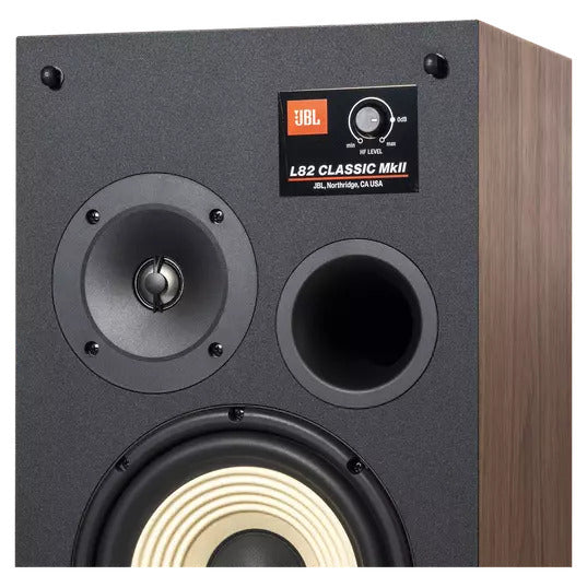 JBL L82 Classic MKII 2-Way 8-inch (200mm) Bookshelf Loudspeaker (Pair) - Orange