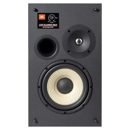 JBL L82 Classic MKII 2-Way 8-inch (200mm) Bookshelf Loudspeaker (Pair) - Orange