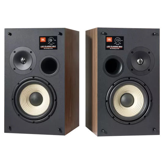 JBL L82 Classic MKII 2-Way 8-inch (200mm) Bookshelf Loudspeaker (Pair) - Orange
