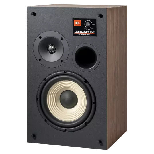 JBL L82 Classic MKII 2-Way 8-inch (200mm) Bookshelf Loudspeaker (Pair) - Orange