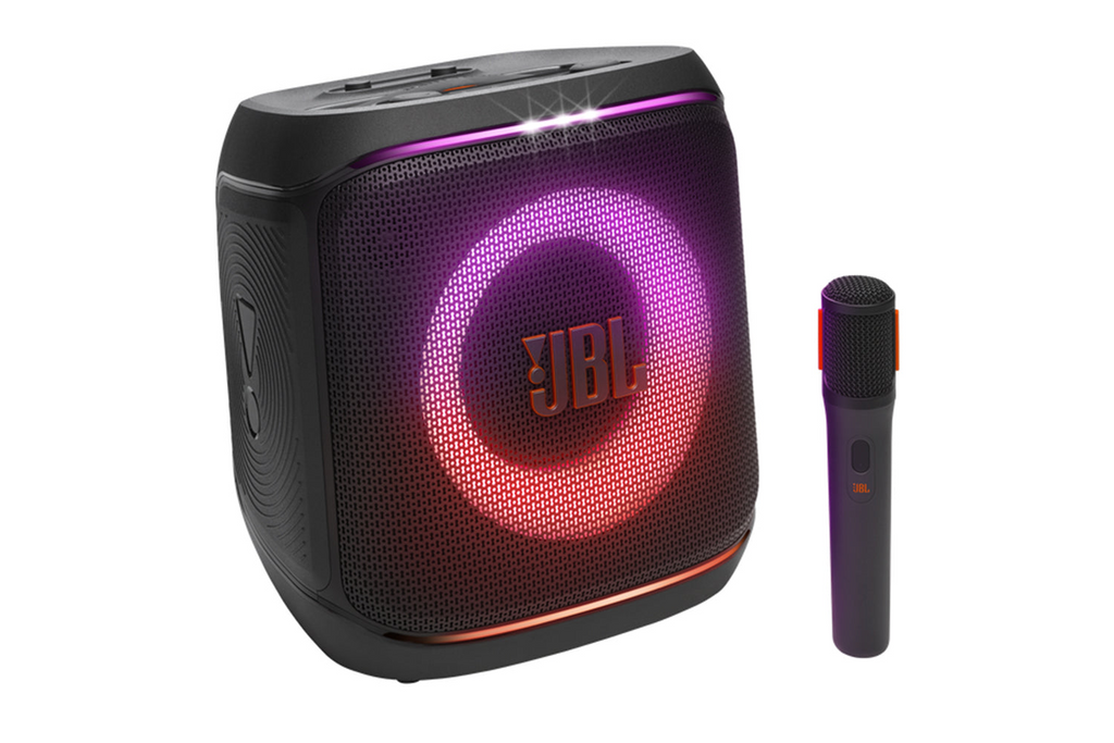 JBL PartyBox Encore 2 – Compact Portable Battery Powered Party Speaker with Mic