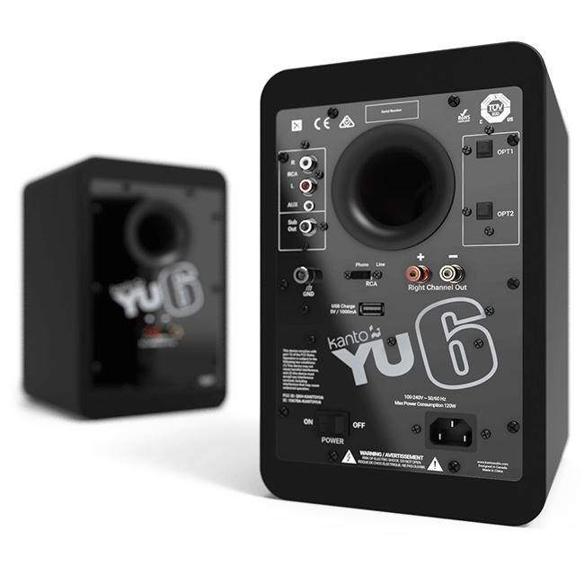 Pro-Ject Debut Carbon Evo + Kanto YU6 + SUB8 MKII Bundle in Matt Black