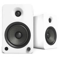 Pro-Ject Debut Carbon Evo Turntable + Kanto YU6 + SUB 8 MKII Bundle in Matt White