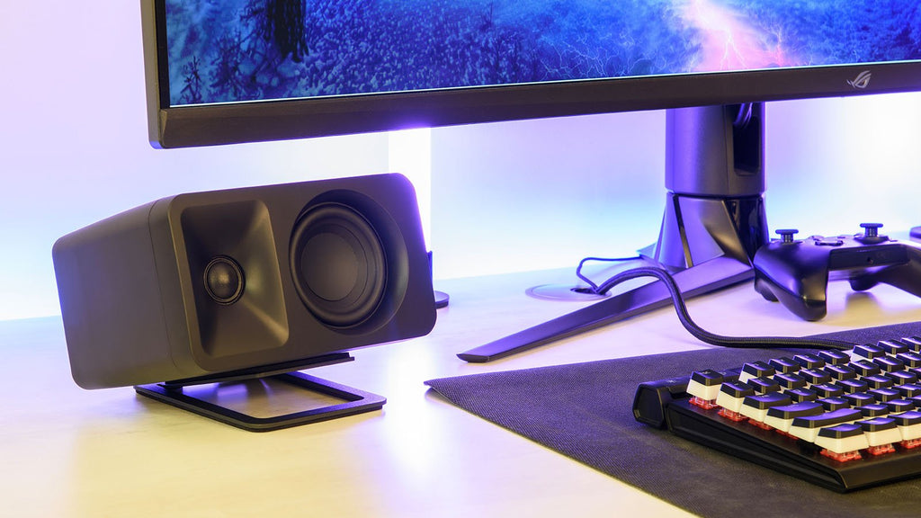 Kanto Ora Powered Reference Desktop Speakers - White